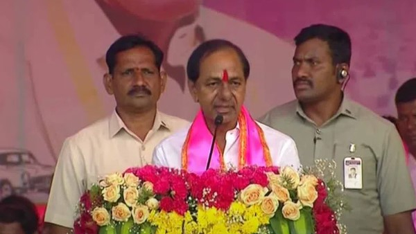 BRS will win 95-100 seats in next elections: KCR in Husnabad public meeting