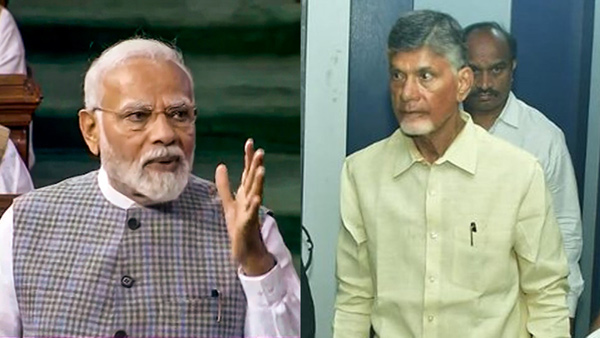 Prime Minister Modi inquired about Chandrababus health Prime Minister Modi inquired about Chandrababus health