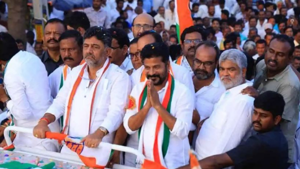  Karnataka Deputy Chief Minister DK Shivakumar challenged KCR and KTR