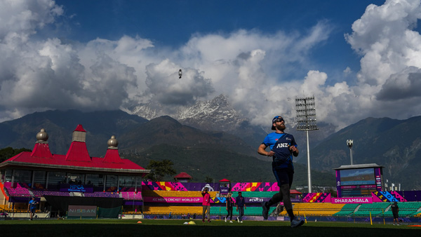 New Zealand captain Kane Williamson during a practice session New Zealand captain Kane Williamson during a practice session