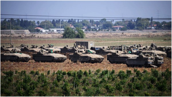 Israeli forces prepare to move into Gaza Israeli forces prepare to move into Gaza