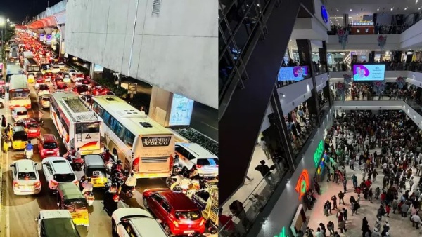 Hyderabad JNTU No Lulu Mall caused heavy traffic jam Hyderabad JNTU No Lulu Mall caused heavy traffic jam