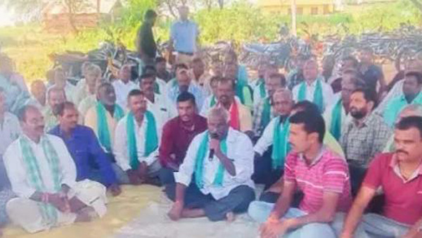 Shock for KCR in Kamareddy.. 100 nominations warning for the contest against KCR!!