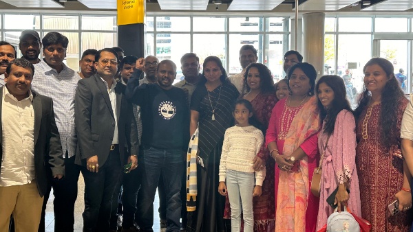  Kalvakuntla Kavitha three-day trip to London has ended.