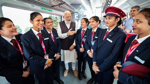 French rolling stock manufacturer Alstom in its engineering center in Hyderabad designed Namo Bharat French rolling stock manufacturer Alstom in its engineering center in Hyderabad designed Namo Bharat