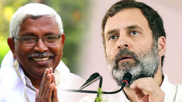 Telangana Jana Samithi president Kodandaram met Rahul Gandhi Telangana Jana Samithi president Kodandaram met Rahul Gandhi
