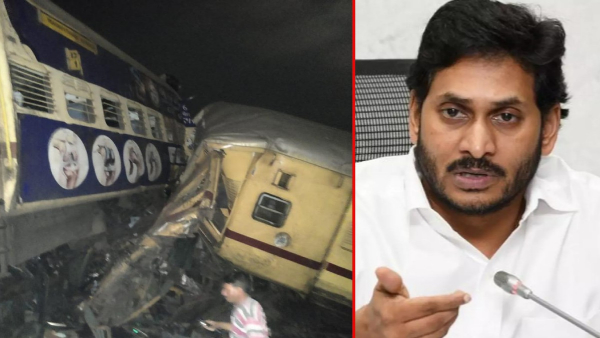 ys jagan raises doubts over Vizianagaram trains accident, key request to pm modi and rail minister ys jagan raises doubts over Vizianagaram trains accident, key request to pm modi and rail minister