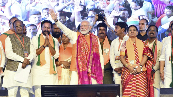 Mission Chanakya survey predicts BRS may retain ppower in neck to neck fight against Congress