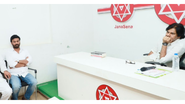 pawan kalyan and janasena leaders discussion on Telangana Elections