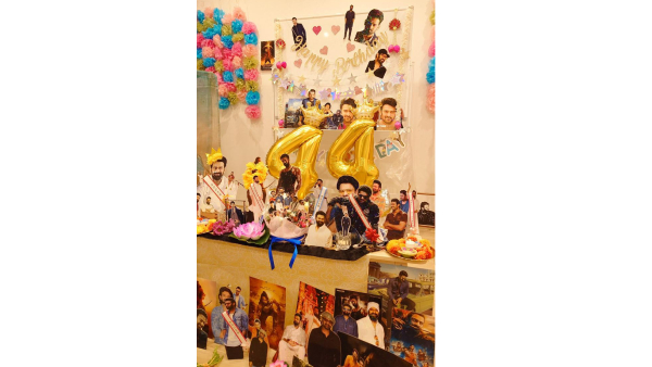 Prabhass birthday celebrations are grandly organized...Japan fans..