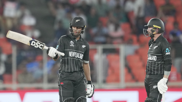 World Cup 2023, ENG vs NZ: Rachin Ravindra smashed his maiden 100 off 82 balls 