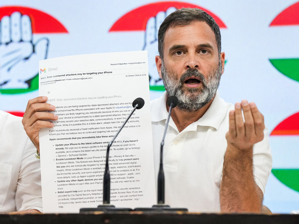 Apple reacts to Rahul Gandhis claims on Opposition Leaders phones hacking, says sometimes..
