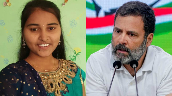congress leader Rahul Gandhi tweets on Pravallika, here is what he said