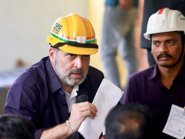 We will protect Singareni from brs, bjp and adani: Rahul gandhi