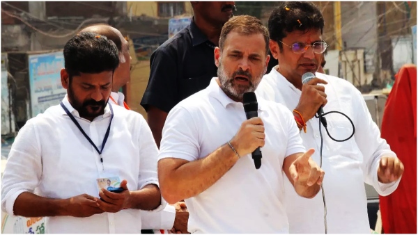 Telangana elections between aristocratic Telangana and people Telangana: Rahul Gandhi!!
