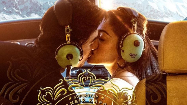 Ranbir Kapoor-Rashmika Mandanna Deep lip lock 