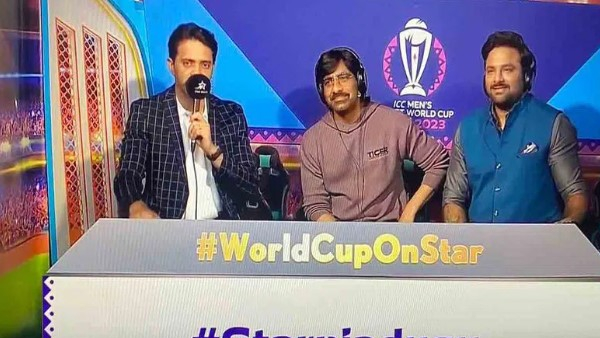 Hero ravi teja telugu live commentary in india vs australia match.