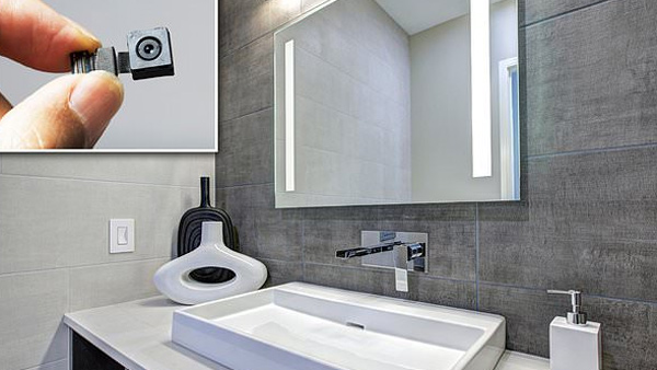 Secret cameras in the washroom of students... Sweeper arrested..