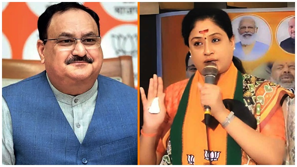 BJP leader Vijayasanthi Expecting Malakjgiri Loksabha seat in next Elections, Disucssions with JP Nadda