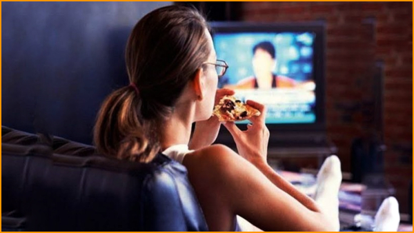 are you watching tv and eating same time