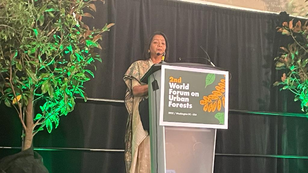  GHMC Mayor Vijayalakshmi said that Hyderabad is going ahead in development