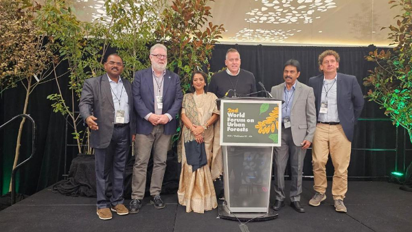  GHMC Mayor Vijayalakshmi said that Hyderabad is going ahead in development