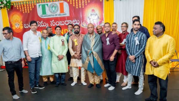Bathukamma grand celebration in Ireland