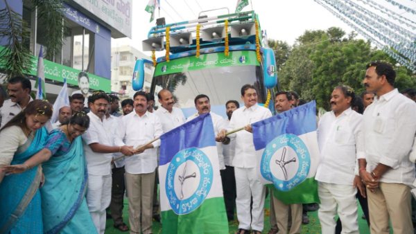 all set for ysrcp social empowerment bus yatras across ap-here are complete details