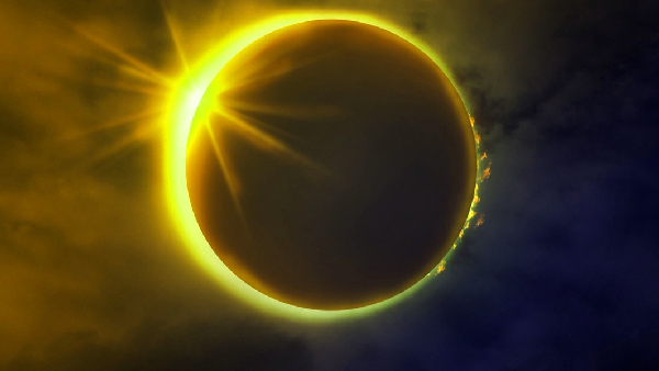 Rare yoga during solar eclipse after 178 years.. Lucky for them!!