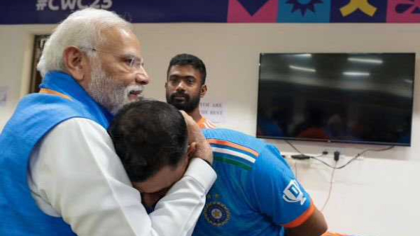 Mohammed Shami has thanked PM Modi for for coming to the dressing room and raising the spirits of the Indian team 