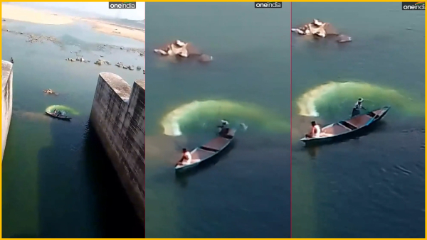 Kaleshwaram tension for KCR at the time of election.. Annaram Saraswati Barrage leakage!!