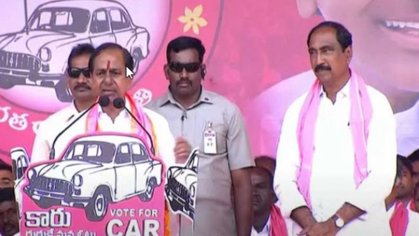 vote wisely: KCR appeal to people in jagtial and vemulawada public meetings