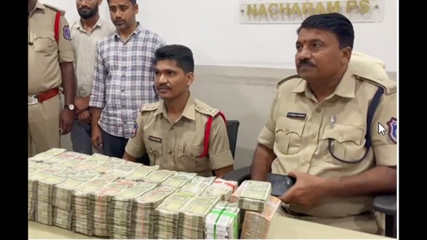 Telangana elections: 1.2 crore cash seized from a car in Hyderabad