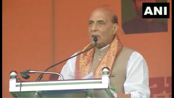 Rajnath singh hits out at brs govt in telangana election campaign