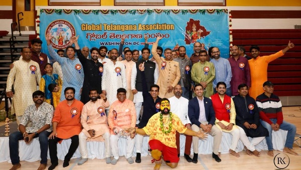 Dussehra, Saddula Bathukamma celebration held by Global telangana association, washington dc