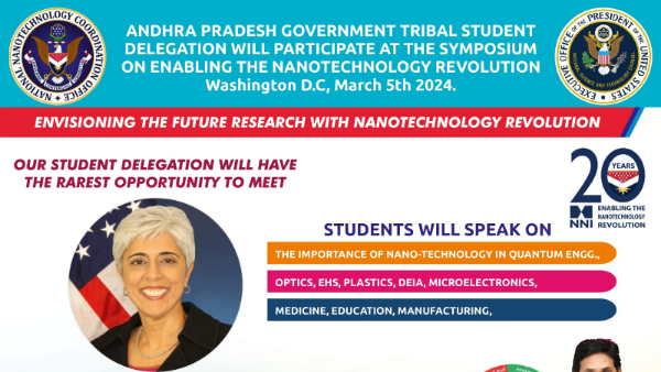 US invites students of AP schools to come to the White House and the nano technology summit