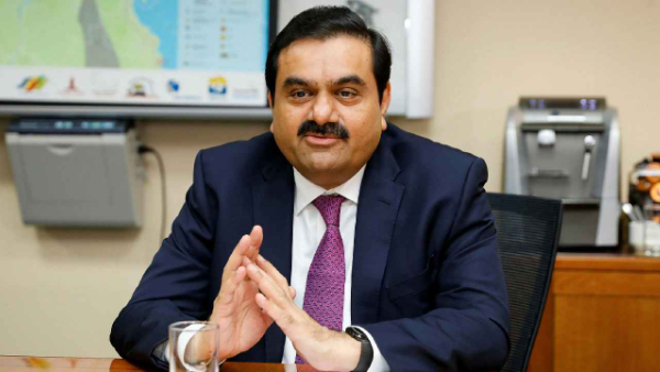 adani group companies up by 1 lakh crore rupees