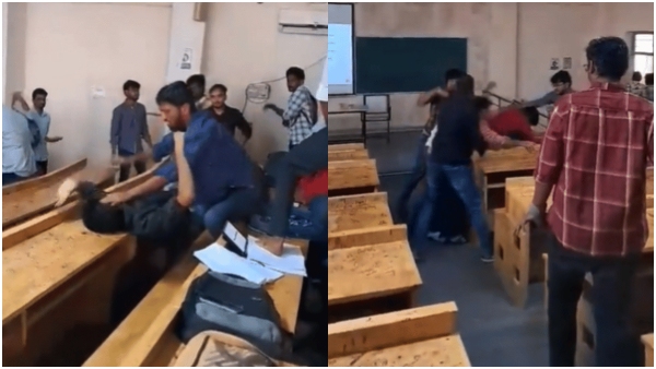 A fight between seniors and juniors in the college, here is what the management done A fight between seniors and juniors in the college, here is what the management done