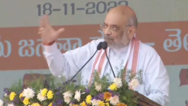 Amit Shah targets KCR BRS time is up in Telangana and bjp time is started!!