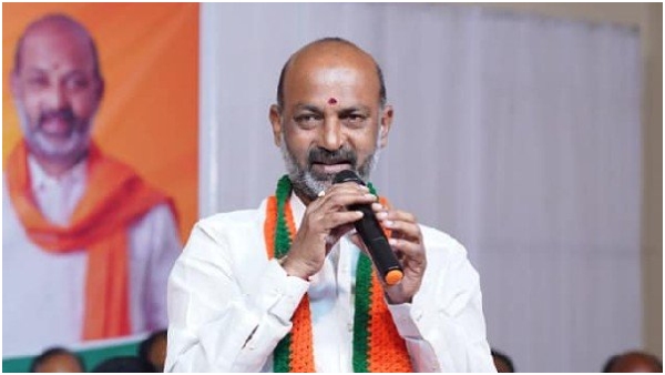 Bandi Sanjay call to employees and teachers to end kcr rule!!