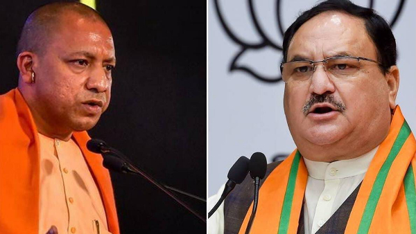 JP nadda and yogi adityanath hits out at kcr govt in election campaign in telangana JP nadda and yogi adityanath hits out at kcr govt in election campaign in telangana