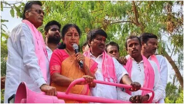 Aler BRS candidate Gongadi Sunita sensational comments !!