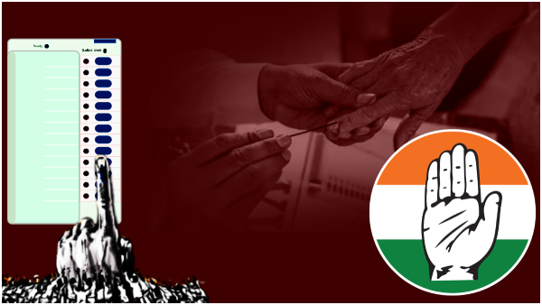 congress announced to win five state polls amid ts election polling