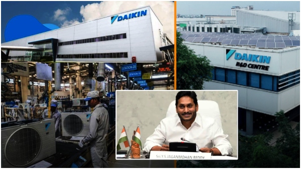 Daikin starts its activities in Sricity of AP,thanks Jagan govt for timely help Daikin starts its activities in Sricity of AP,thanks Jagan govt for timely help