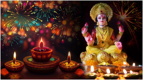 Goddess maha Lakshmi at this time on Diwali day