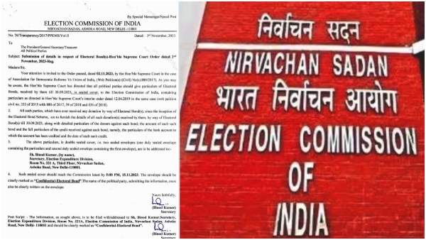 political parties to submit electoral bonds details to ec by tomorrow as per sc order political parties to submit electoral bonds details to ec by tomorrow as per sc order