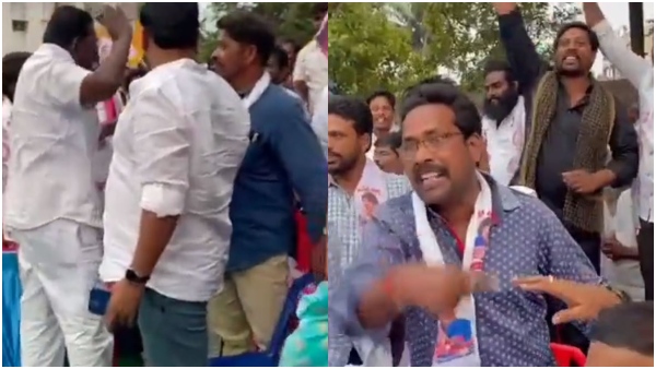 Clash broke out between the leaders of alliance parties TDP-Janasena