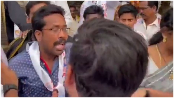 Clash broke out between the leaders of alliance parties TDP-Janasena