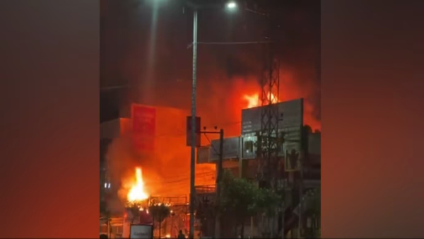 Six people were killed and over 40 were injured after a massive fire broke out in Hyderabad.