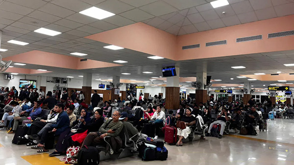 Flights were diverted after an unidentified object was spotted in the air near Imphal airport Flights were diverted after an unidentified object was spotted in the air near Imphal airport